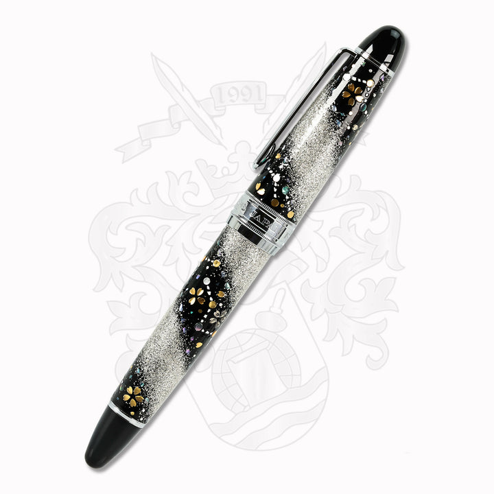 Sailor King of Pen - SILVER COSMOS Maki-e Fountain Pen