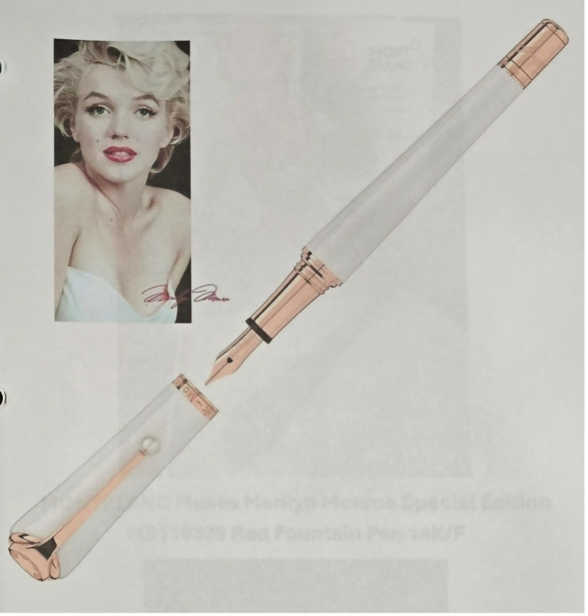 Montblanc Marilyn Monroe Fountain Pen