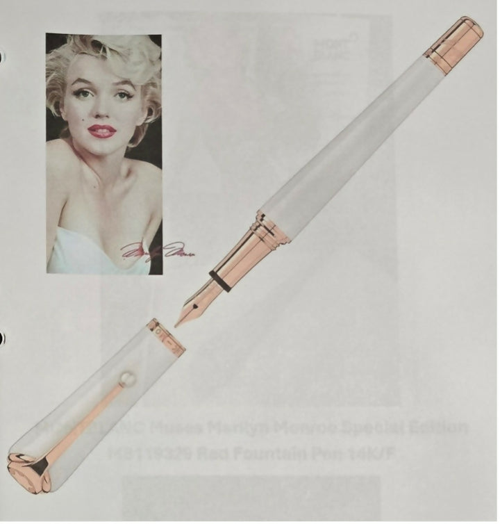 Montblanc Marilyn Monroe Fountain Pen