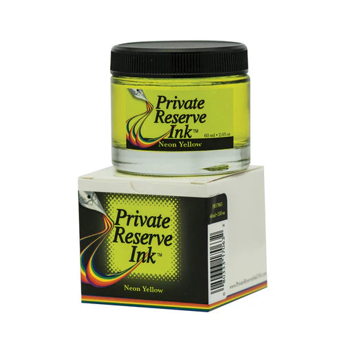 Private Reserve Ink Bottle -Neon Yellow 60ml