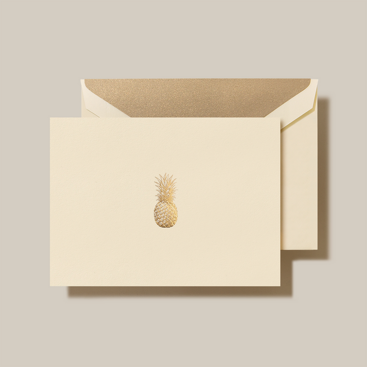 Crane Pineapple  Notes & Envelopes