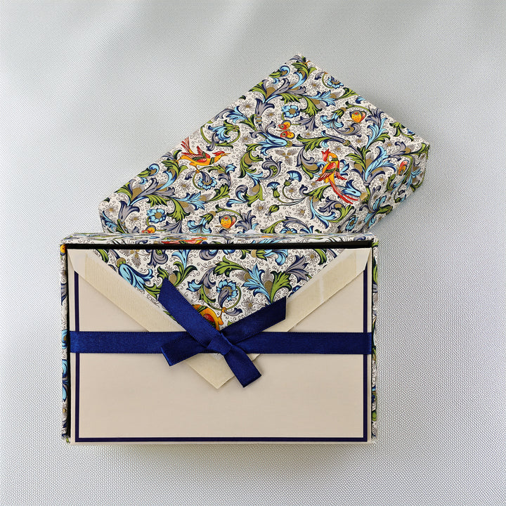 Bordered Folded Cards Letter Set 3.33" x 5.12" (10ct.) | Rossi 1931 Italian Stationery