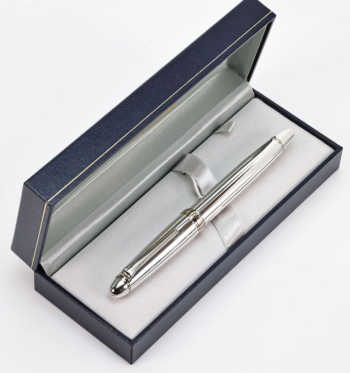 Sailor 1911 Profit Sterling Silver 21k Fountain Pen - Senior Nagahara Naginata