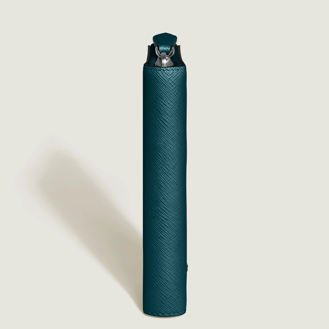 Montblanc Sartorial 2-Pen Pouch w/Zipper - Cyprus Blue