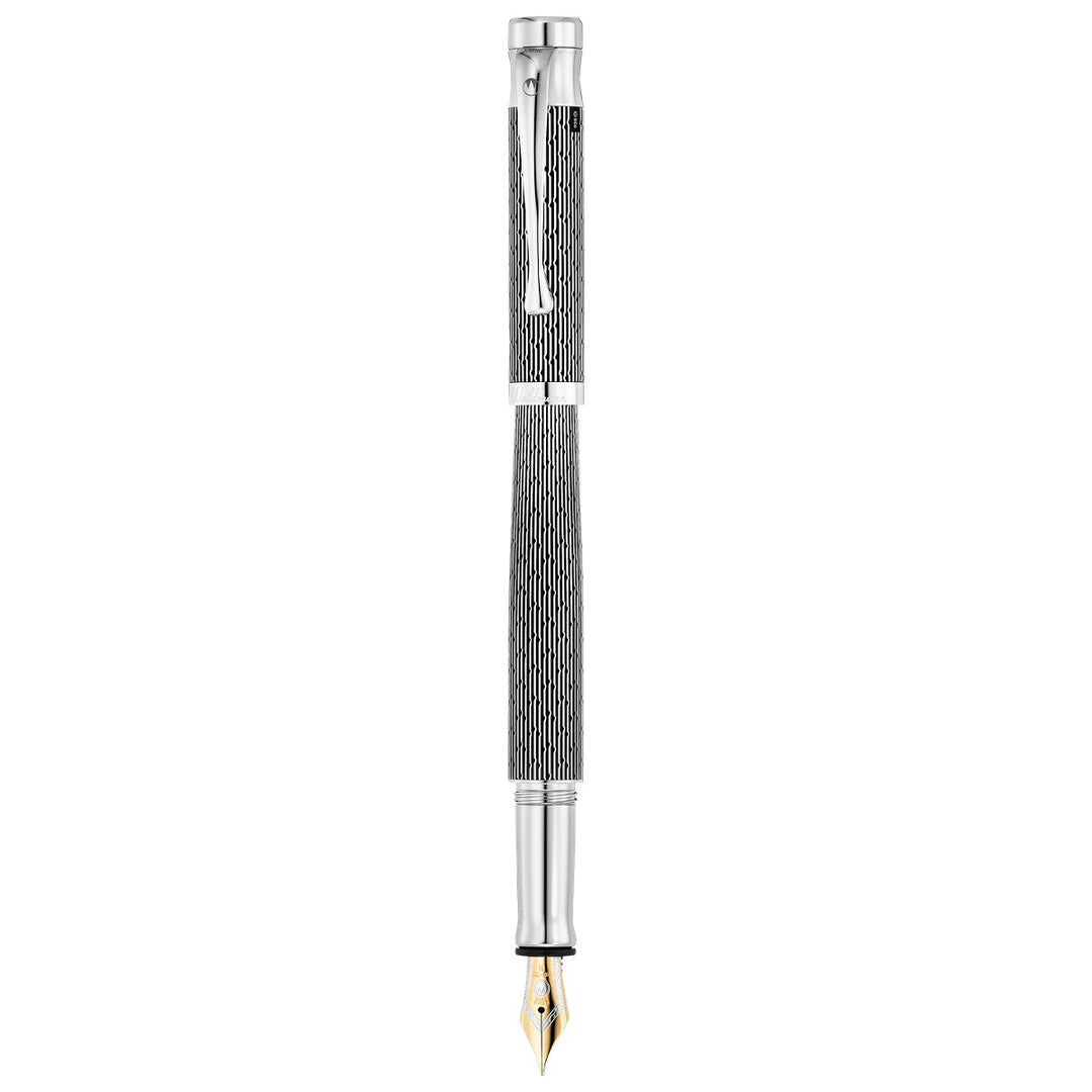 Waldmann Tango Imagination Fountain Pen - Black - Steel