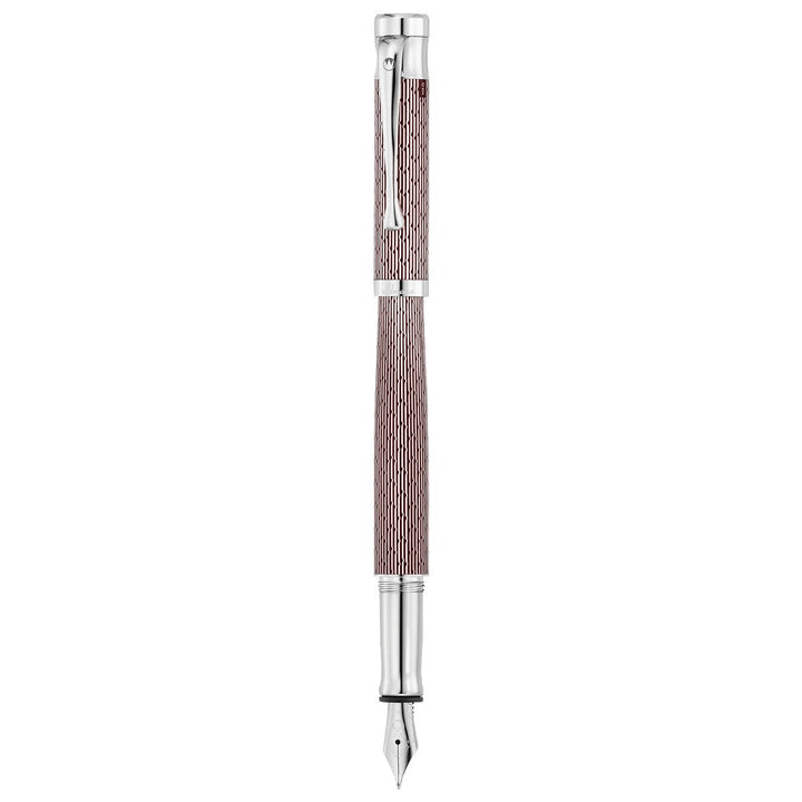 Waldmann Tango Imagination Fountain Pen - Burgundy - Steel