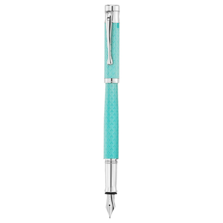 Waldmann Tango Imagination Fountain Pen - Aquamarine- Steel
