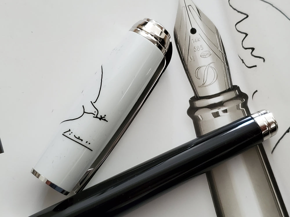 S.T. Dupont Line D Fountain Pen - Picasso Dove