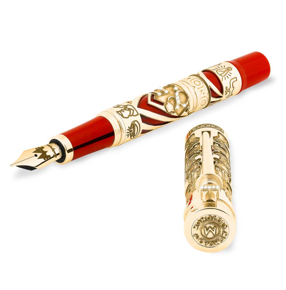 Montegrappa Monopoly L.E. 85th Anniversary Gold - Fountain Pen