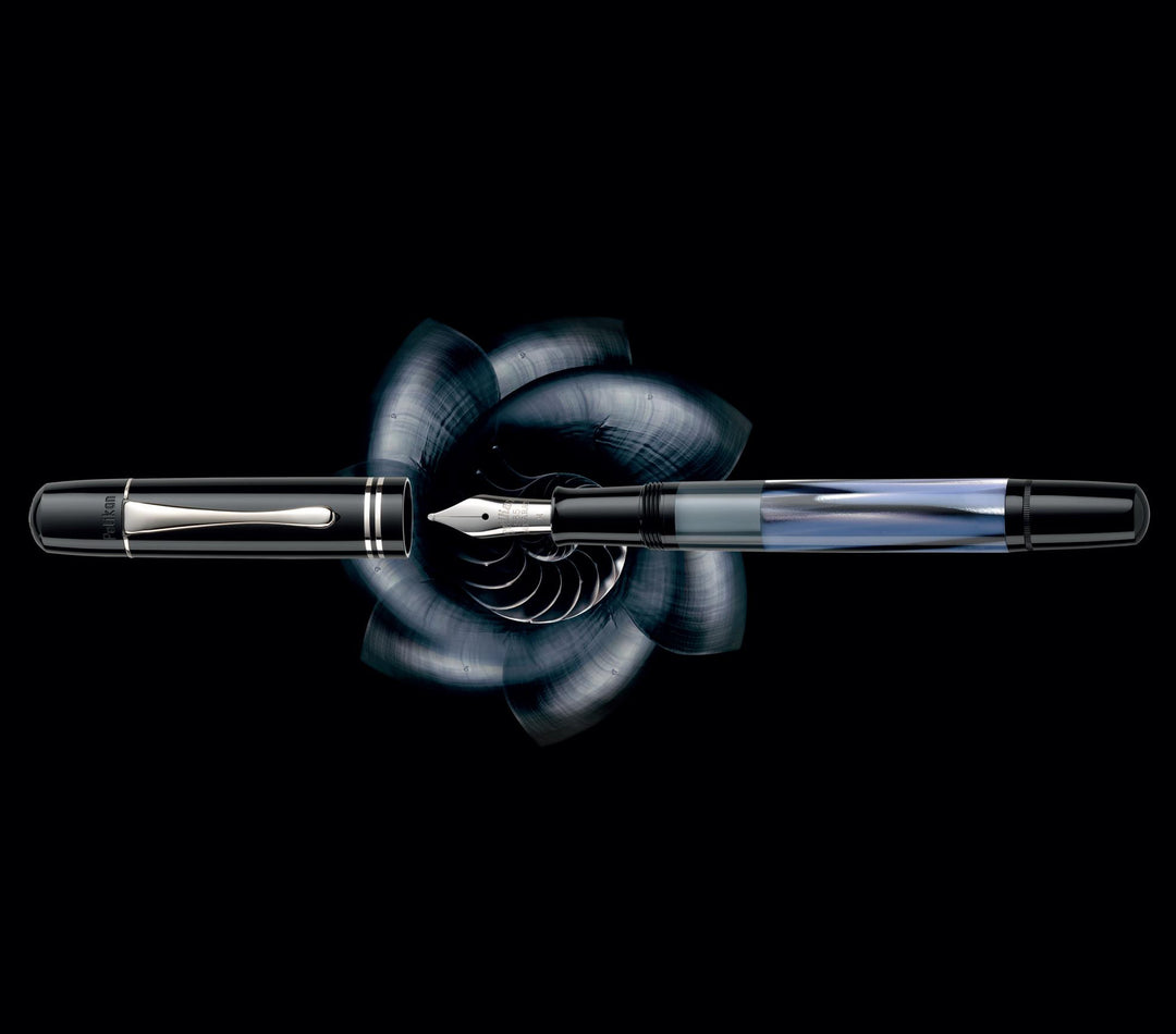 Pelikan Souverän M101N Grey-Blue Special Edition