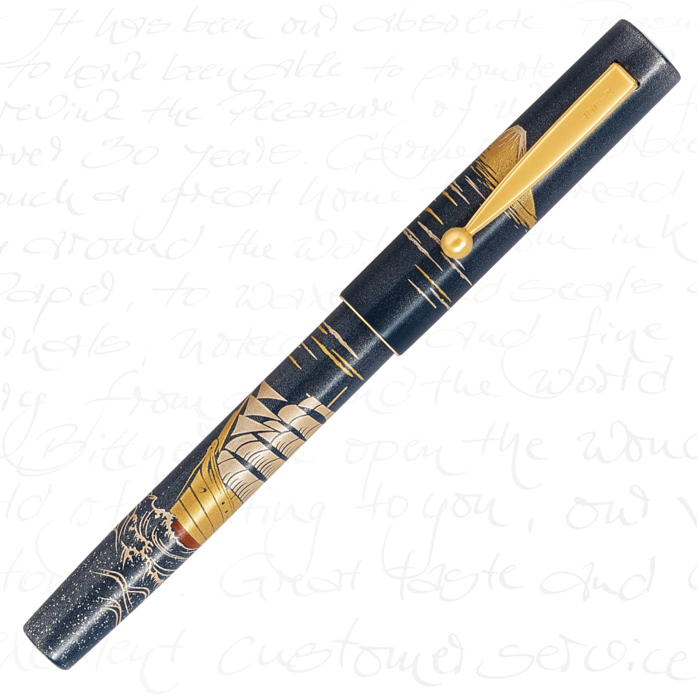 Namiki 100th Anniversary Limited Edition Fuji and Meiji-Maru Fountain Pen