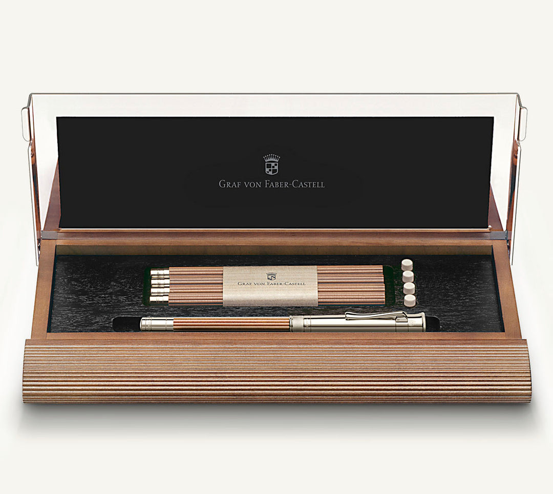Graf von Faber-Castell Perfect Pencil Desk Set Brown