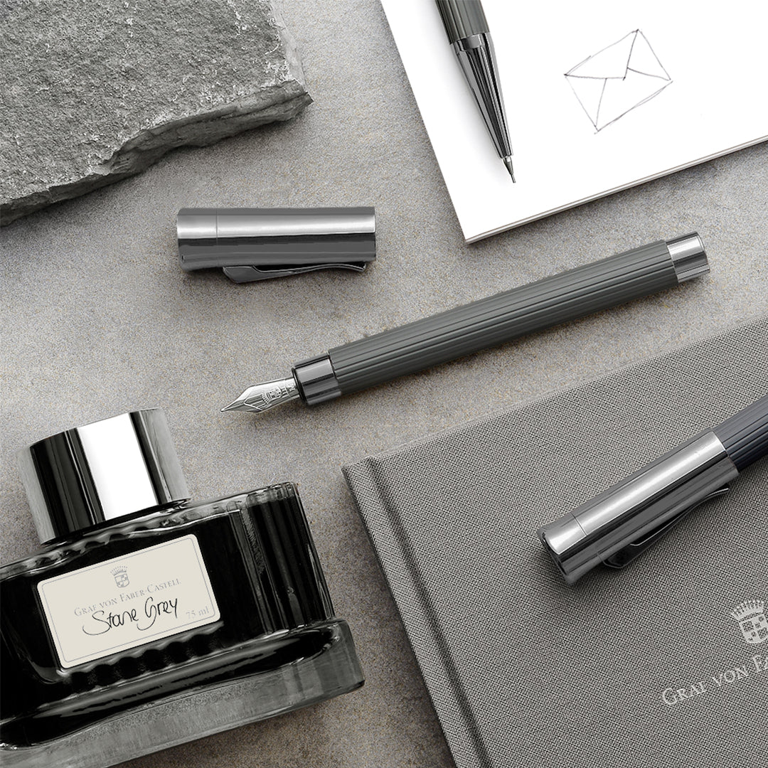 Graf von Faber-Castell Tamitio Stone Grey  Fountain Pen