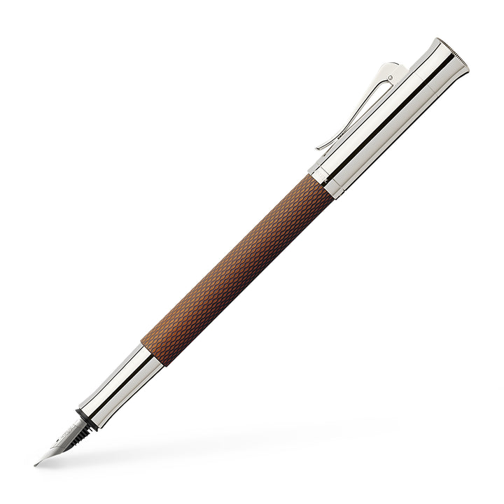Graf von Faber-Castell Guilloche Cognac Fountain Pen