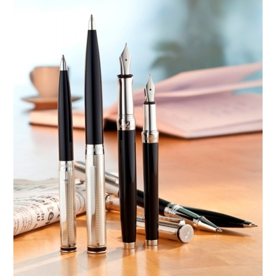 Waldmann Edelfeder Fountain Pen - Black - Steel