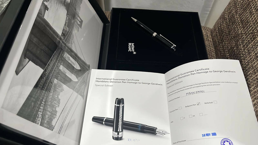 Montblanc Gershwin Ballpoint Donation Pen Special Edition by Mont Blanc