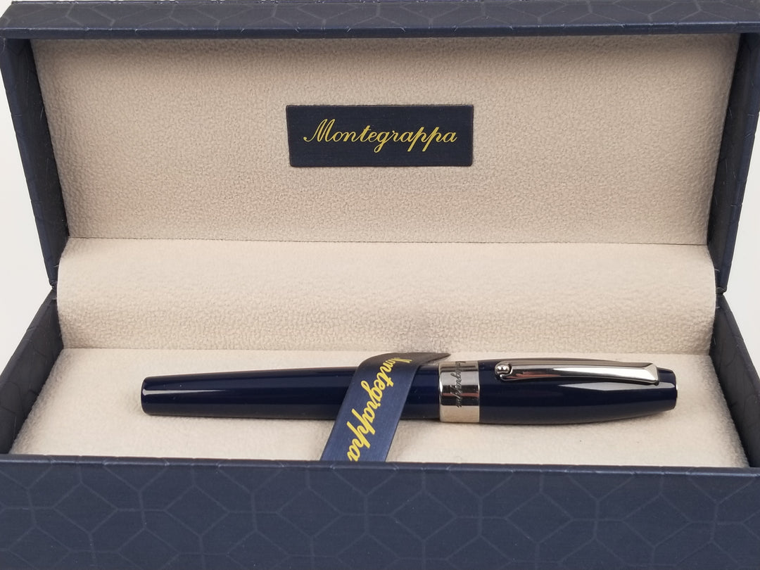 Montegrappa Fortuna Fountain Pen -  Blue