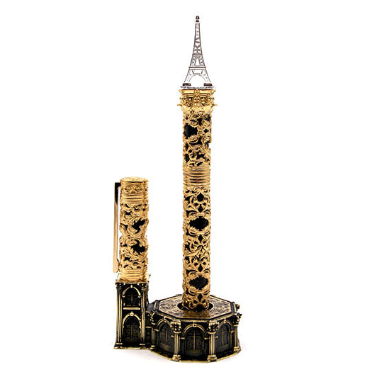 S.T. Dupont Haute Creation Architecture Collection Rollerball Pen - Eiffel Tower