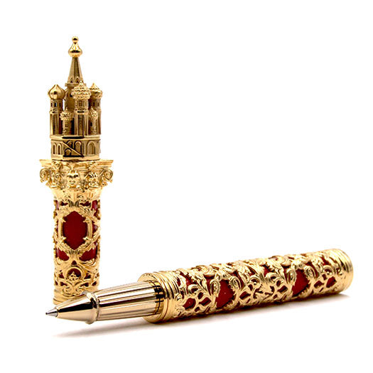 S.T. Dupont Haute Creation Architecture Collection Rollerball Pen - Saint Basile