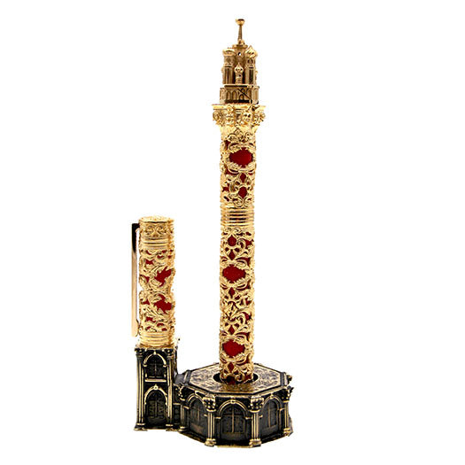 S.T. Dupont Haute Creation Architecture Collection Rollerball Pen - Saint Basile