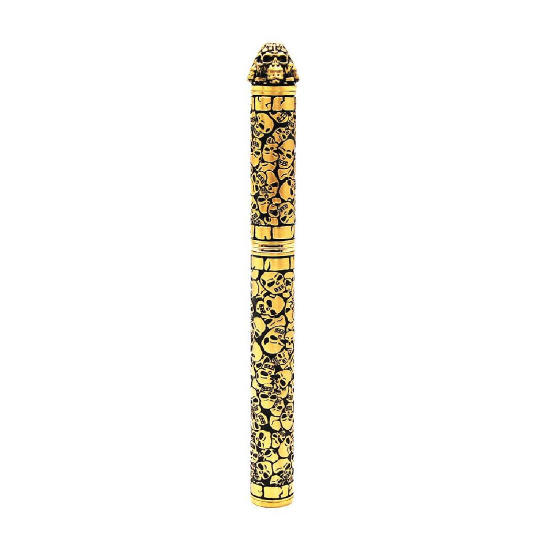 S.T. Dupont Haute Creation Tattoo Collection Rollerball Pen - Gold Catacombs