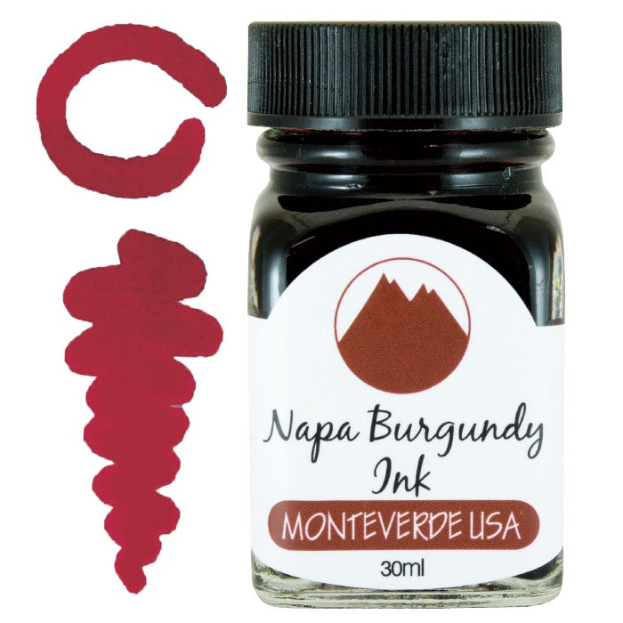 Monteverde Napa Burgundy Ink - 30ml Bottle