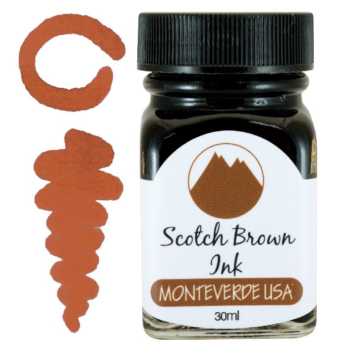 Monteverde Scotch Brown Ink - 30ml Bottle