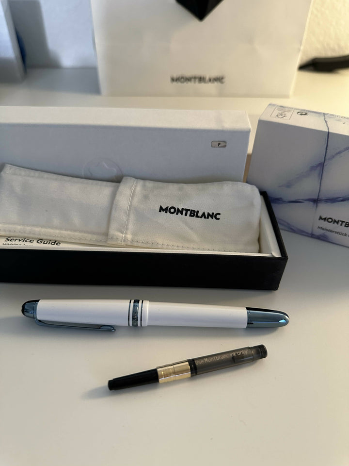 Monteblanc Meisterstück Glacier Classique Fountain Pen by Mont Blanc with 14k gold nib