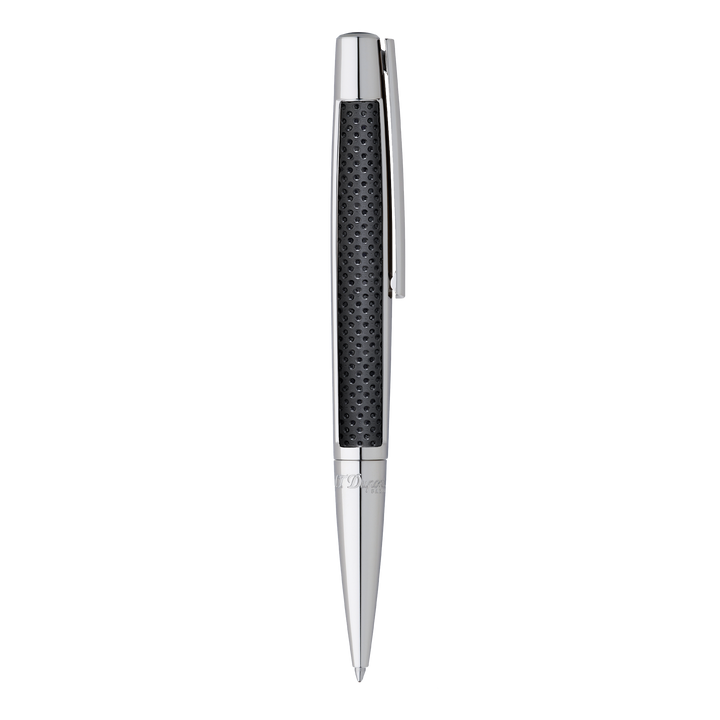 S.T. Dupont Défi Ballpoint Pen - Black Leather