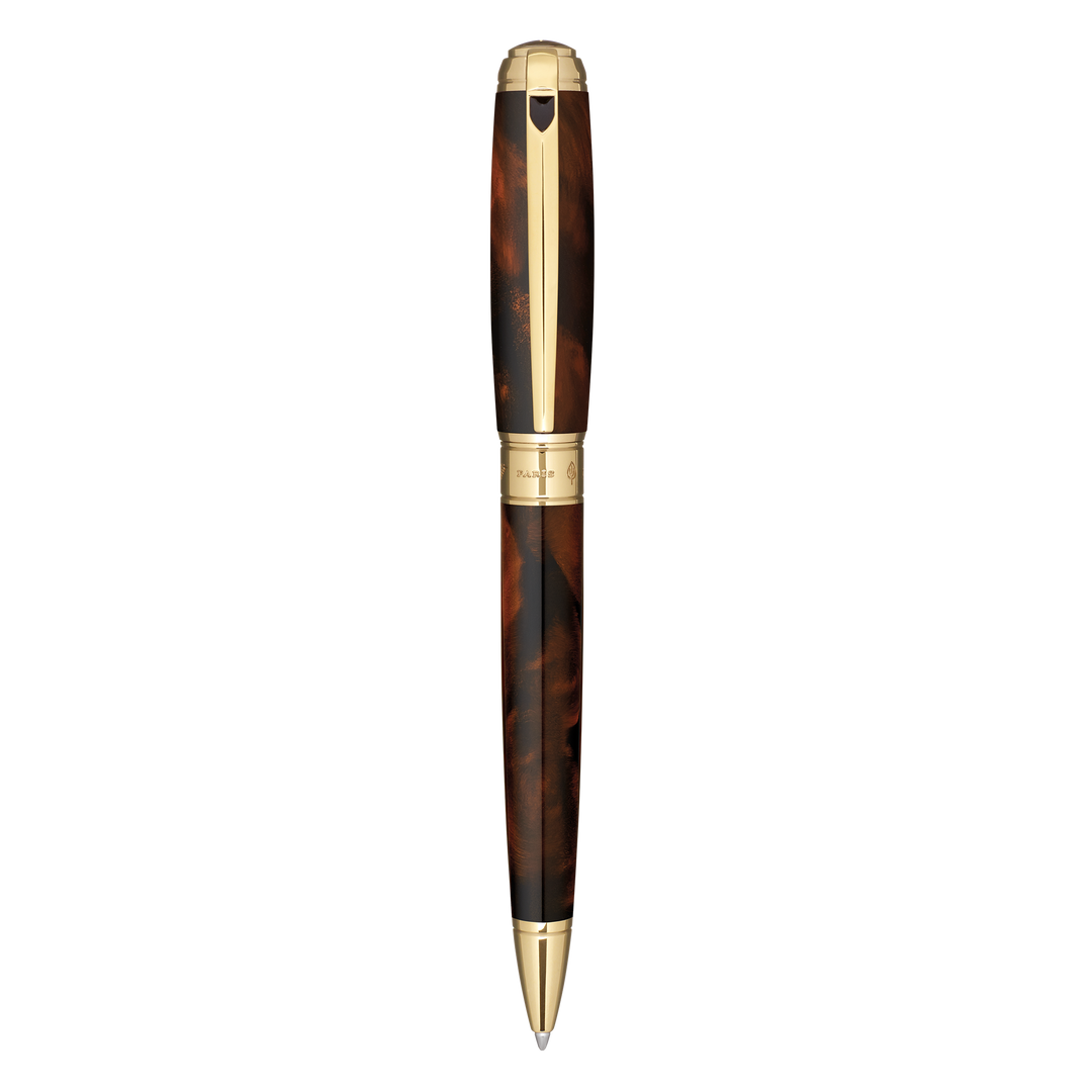 S.T. Dupont Line D Large Ballpoint Pen - Atelier Brown Lacquer