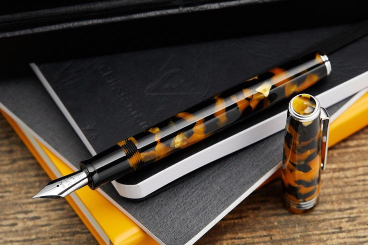 Tibaldi N60 Fountain Pen - Amber Yellow