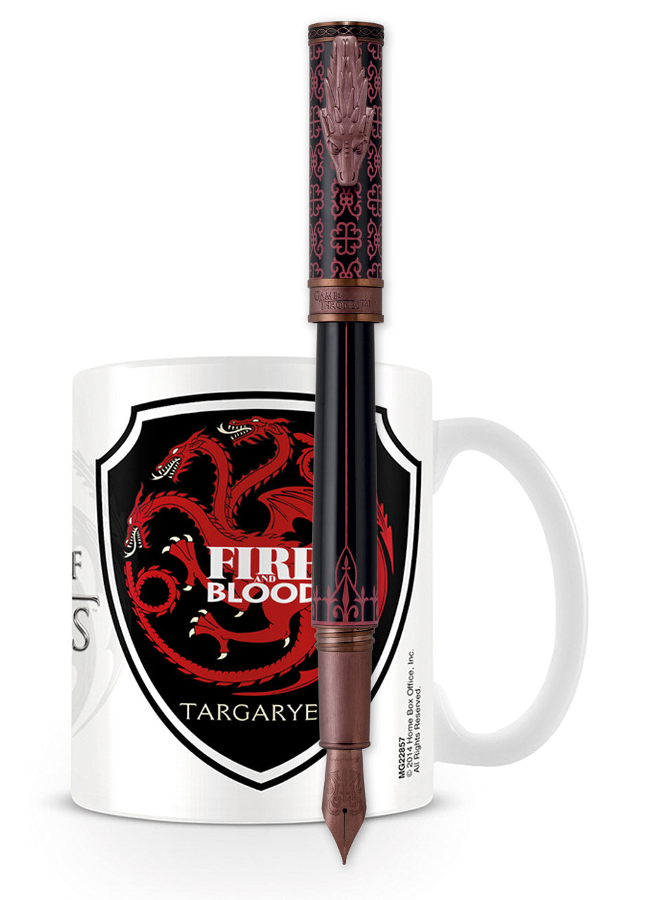 Montegrappa Game of Thrones Fountain Pen - Targaryen