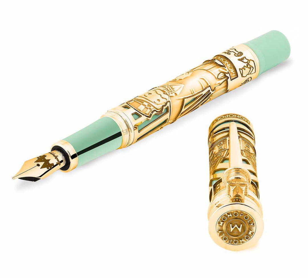 Montegrappa Monopoly L.E. Mr. Monopoly Gold - Fountain Pen