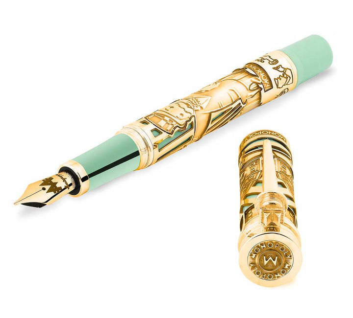 Montegrappa Monopoly L.E. Mr. Monopoly Gold - Fountain Pen