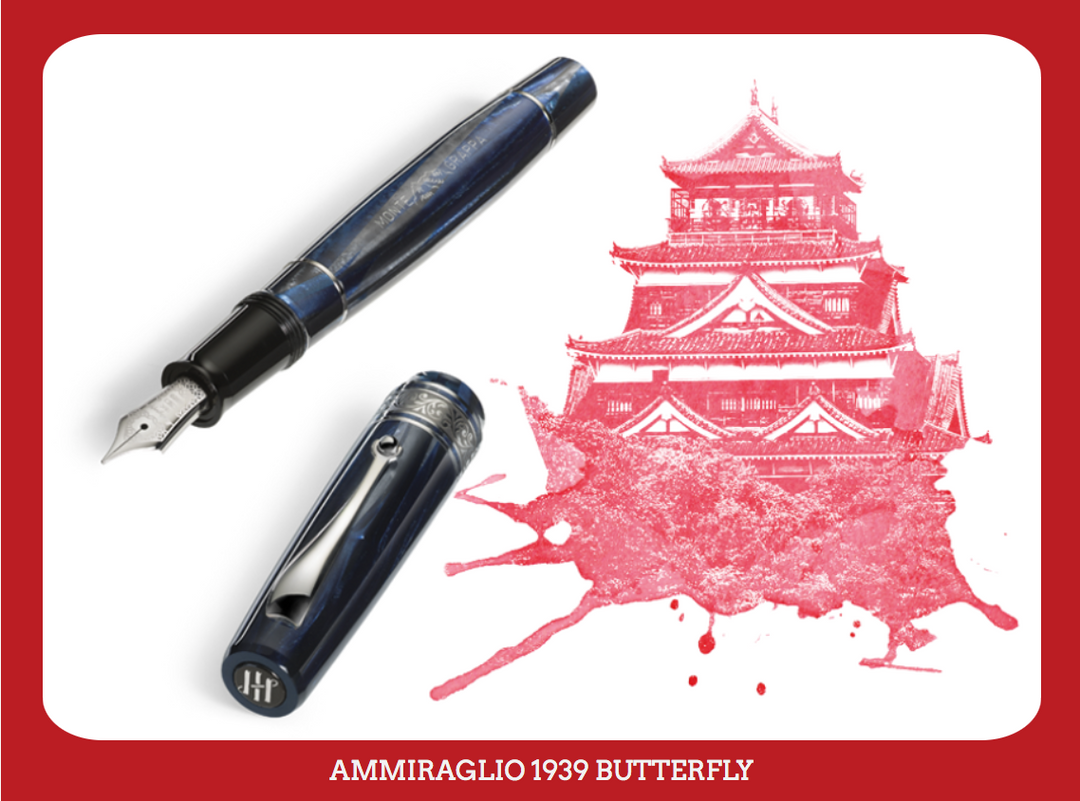 Montegrappa Ammiraglio 1939 Fountain Pen - Butterfly