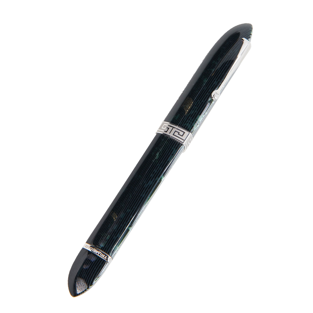 Armando Simoni Club Triangolo Arco Verde Rhodium Trim