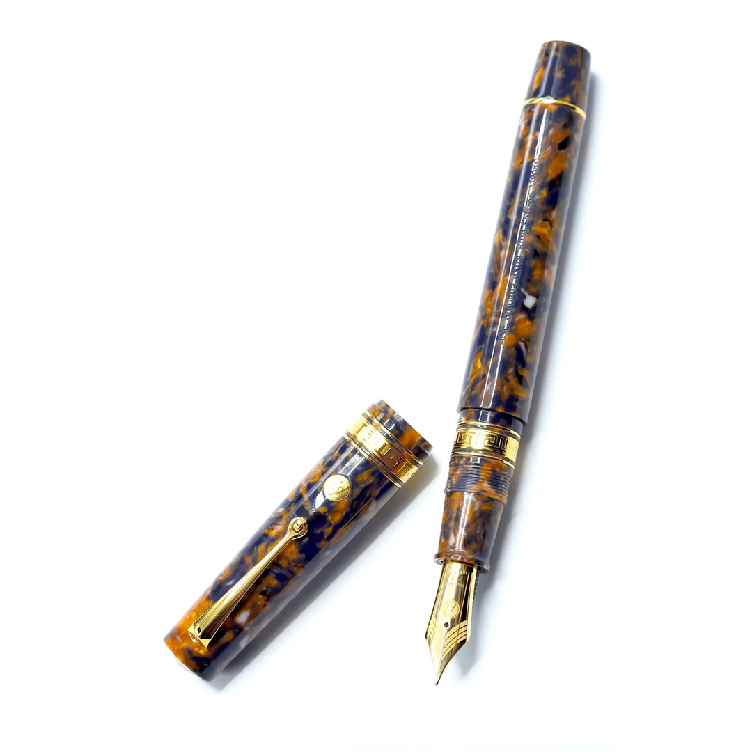 ASC Bologna Extra Fountain Pen - Blue Saffron