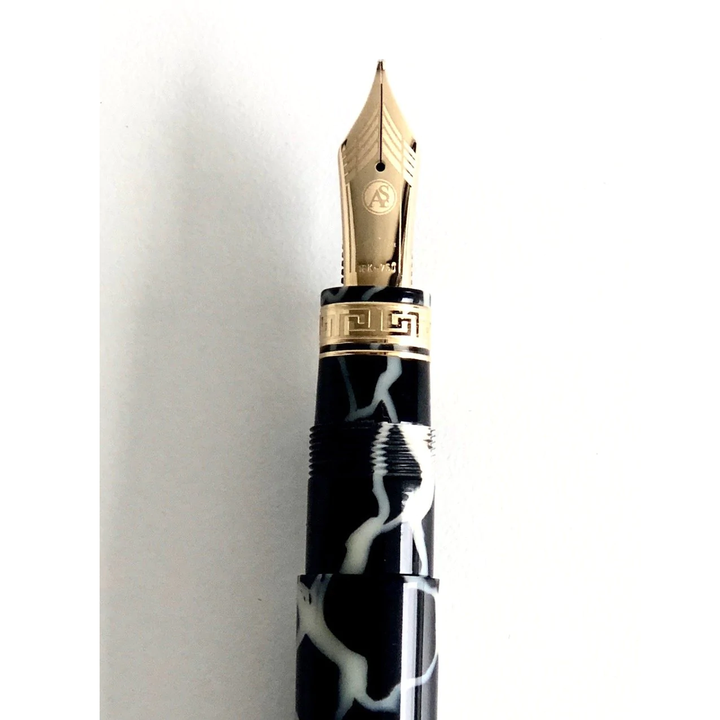 ASC Ogiva Fountain Pen - Wild with Gold Trim