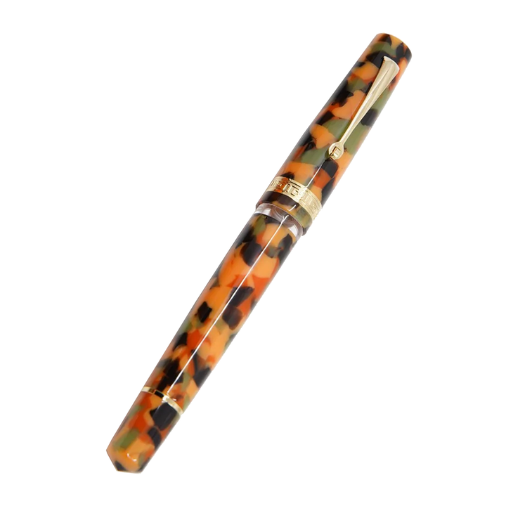 Armando Simoni Club Studio Arlecchino Fountain Pen - Rhodium Trim