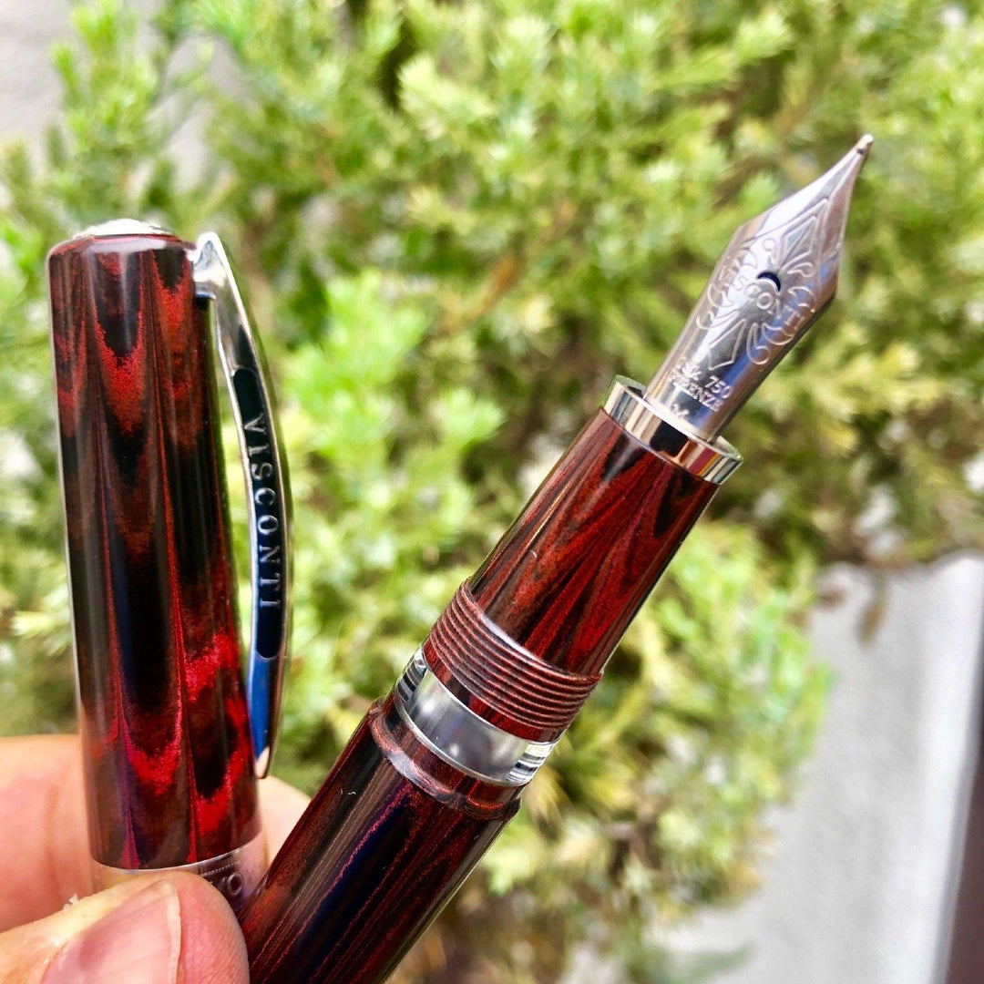 Visconti Voyager 30 Fountain Pen - Red