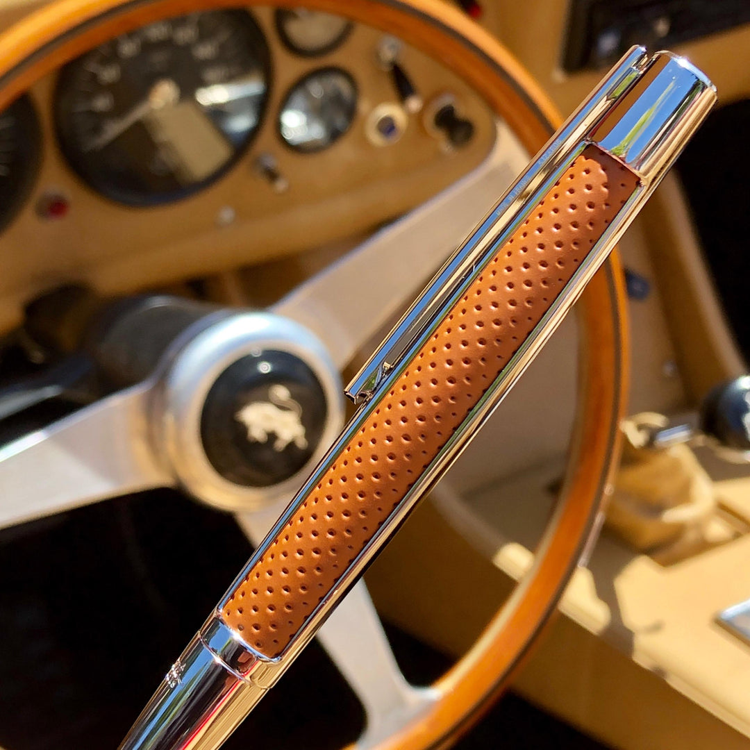 S.T. Dupont Défi Ballpoint Pen - Brown Leather