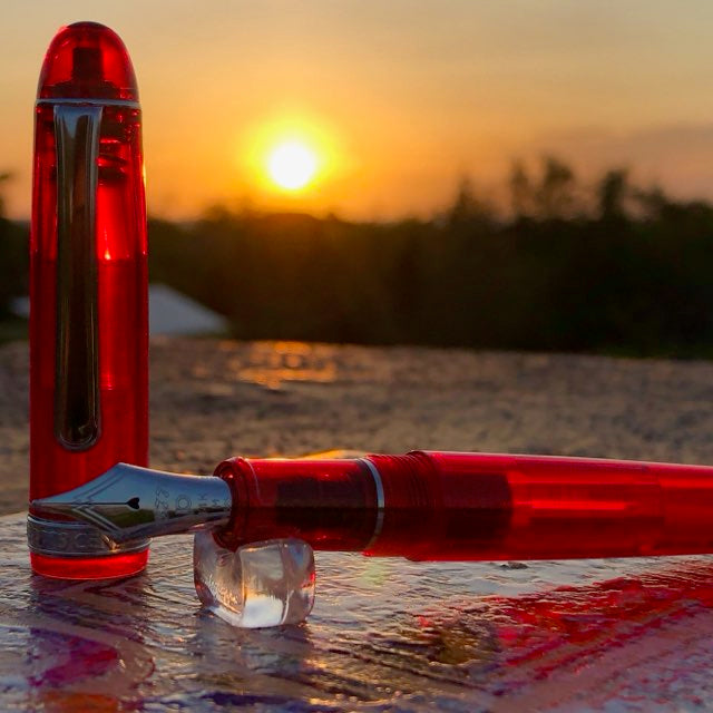 Platinum #3776 Century Fountain Pen - Carnelian