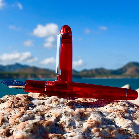 Platinum #3776 Century Fountain Pen - Carnelian