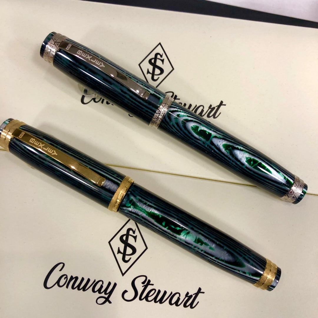 Bexley Golden Age Fountain Pen - Triangles