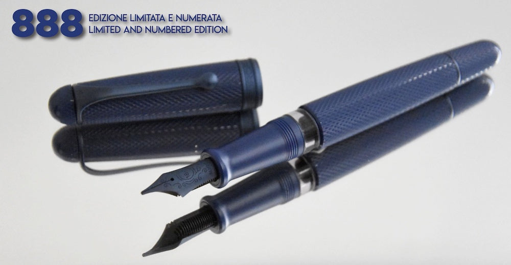 Aurora 88 LE Fountain Pen - Blue Mamba