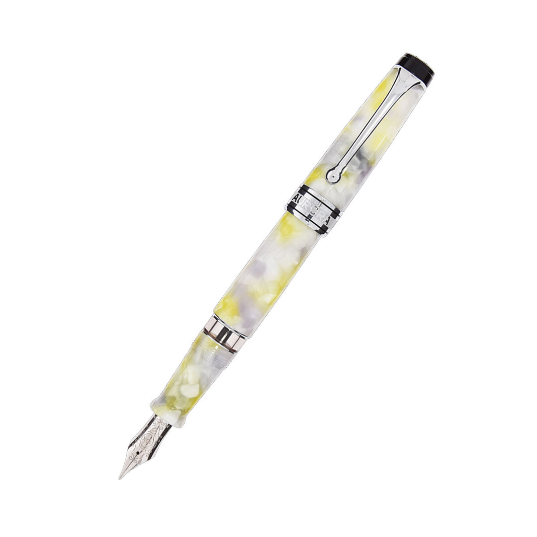 Aurora Optima Caleidoscope Luce Bianca - Fountain Pen