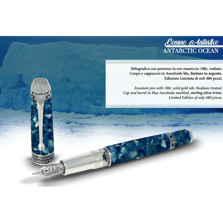 Aurora Oceano Antartico Limited Edition Fountain Pen