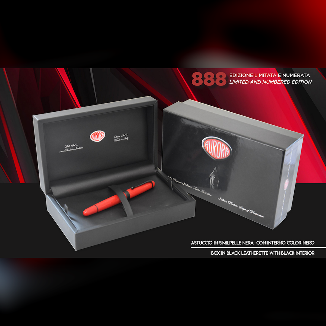 Aurora 88 LE Fountain Pen - Red Mamba