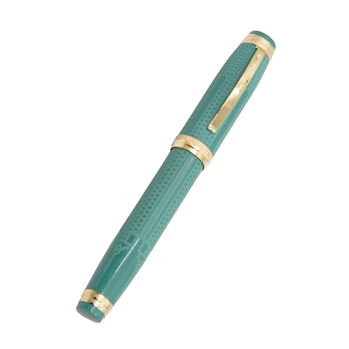 Bexley New Yorker Empire State Building Chased - Green Ebonite