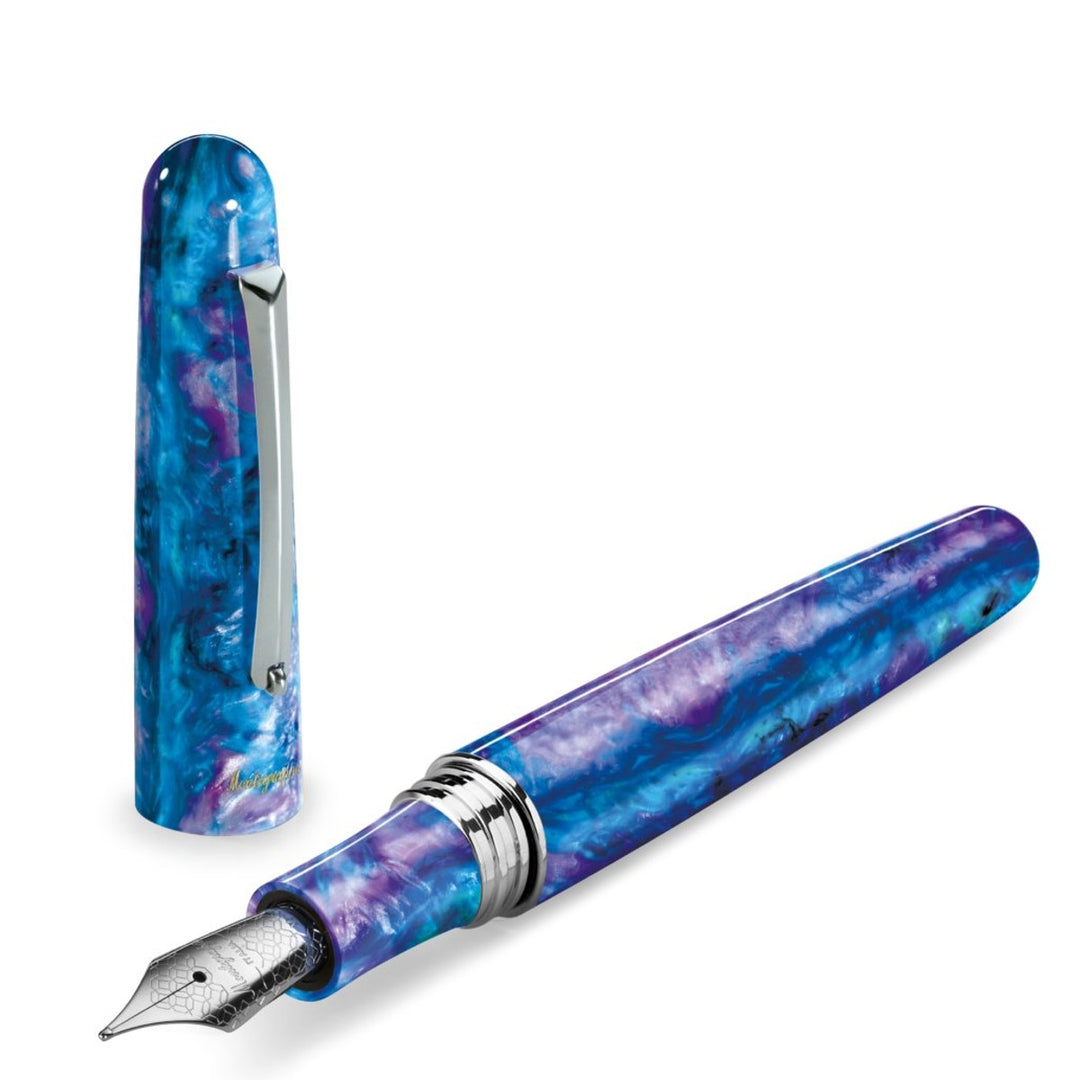 Montegrappa Elmo 01 Fountain Pen - Blue Cross Gentian